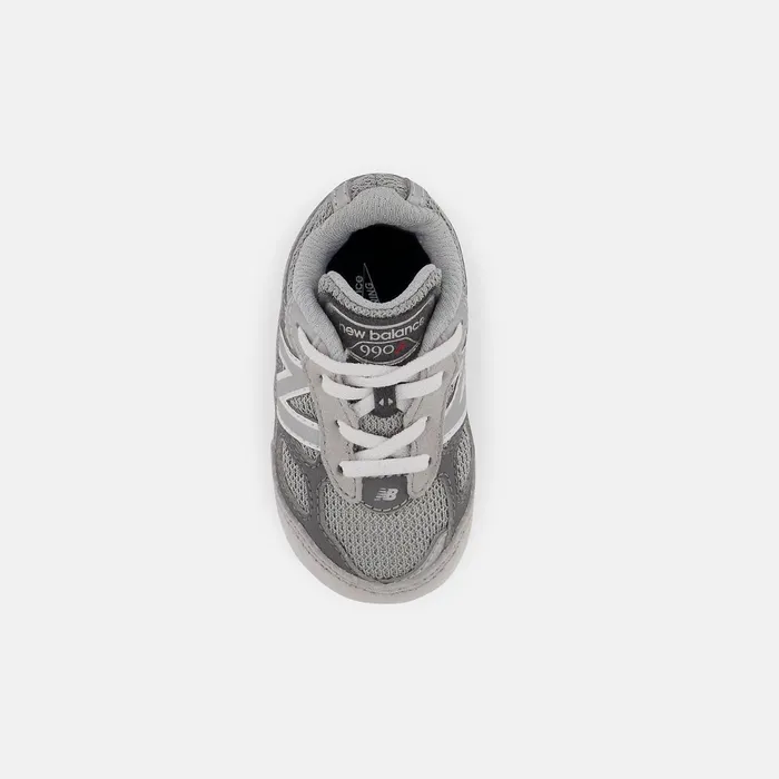 Kids 990v6 Crib Bungee Grey With Silver New Balance Size 0 8211 10 Kids 990v6 Crib Bungee Grey With Silver New Balance Size 0 8211 10