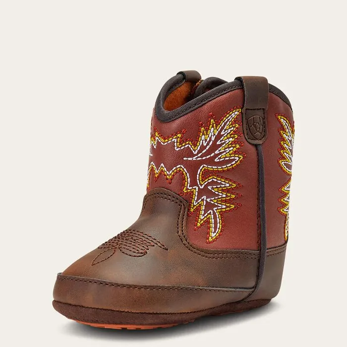 Kids Baby Boots Ariat Infant Lil039 Stompers WorkHog Boot Tan