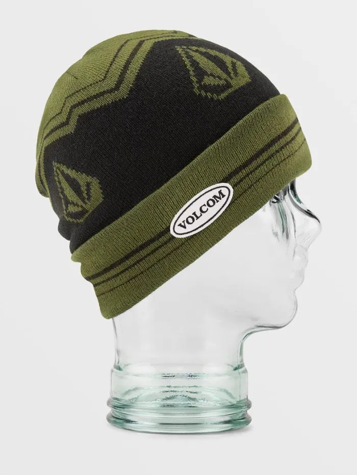 Kids Beanies Volcom Powder Beanie 8211 Military