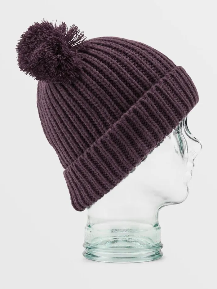 Kids Beanies Volcom Shreddy Teddy 8211 Blackberry
