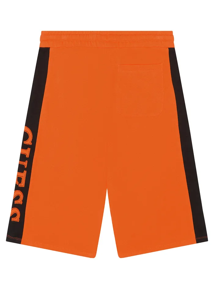Kids Big Boy GUESS Eco Orange Logo Active Shorts 716 Kids Big Boy GUESS Eco Orange Logo Active Shorts 716