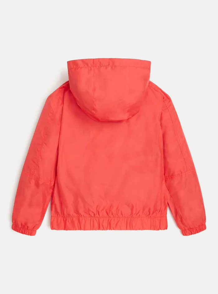 Kids Big Boy GUESS Red City Scene Reversible Jacket 716 Kids Big Boy GUESS Red City Scene Reversible Jacket 716