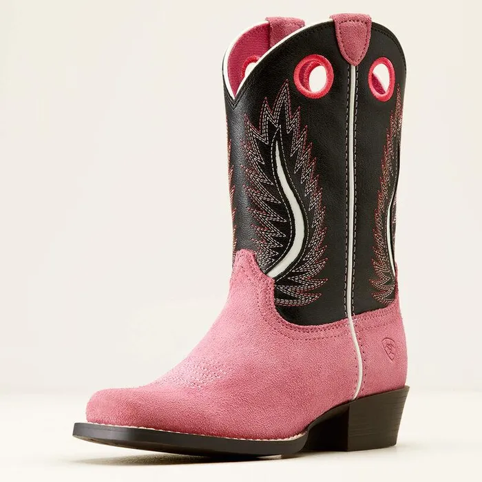 Kids Big Kids039 Footwear Ariat Futurity Fort Worth Western Boot Haute Pink Suedemadison Avenue Kids Big Kids039 Footwear Ariat Futurity Fort Worth Western Boot Haute Pink Suedemadison Avenue