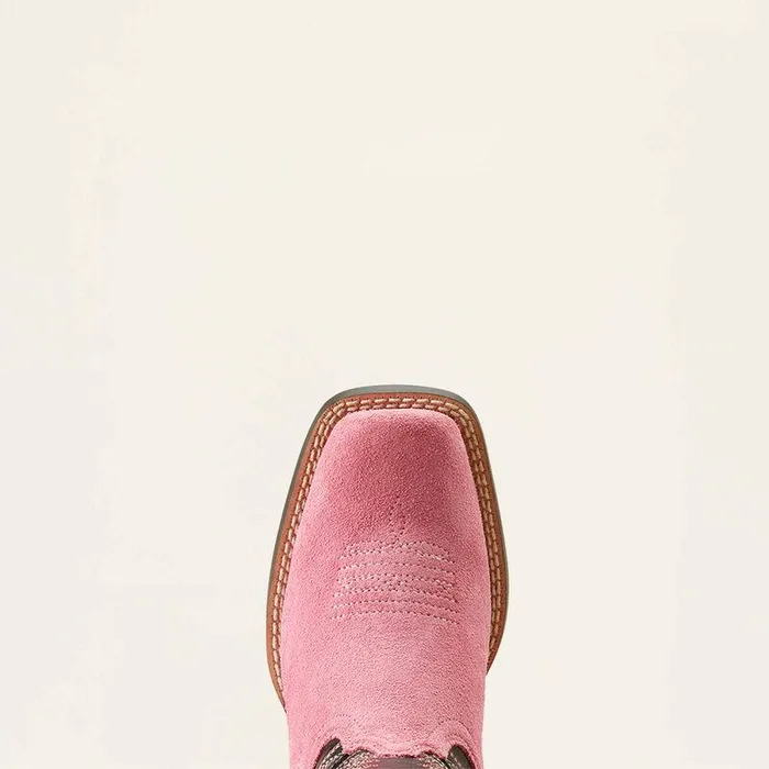 Kids Big Kids039 Footwear Ariat Futurity Fort Worth Western Boot Haute Pink Suedemadison Avenue Kids Big Kids039 Footwear Ariat Futurity Fort Worth Western Boot Haute Pink Suedemadison Avenue