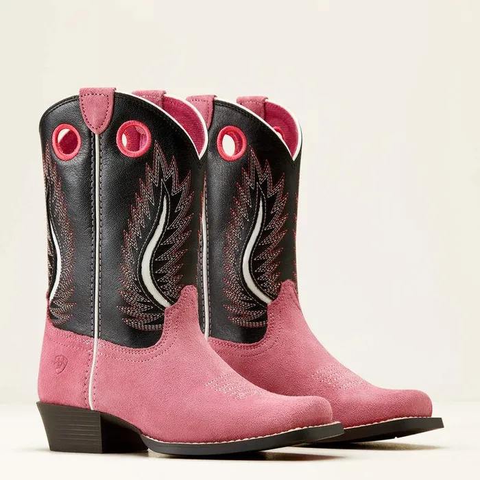 Kids Big Kids039 Footwear Ariat Futurity Fort Worth Western Boot Haute Pink Suedemadison Avenue Kids Big Kids039 Footwear Ariat Futurity Fort Worth Western Boot Haute Pink Suedemadison Avenue
