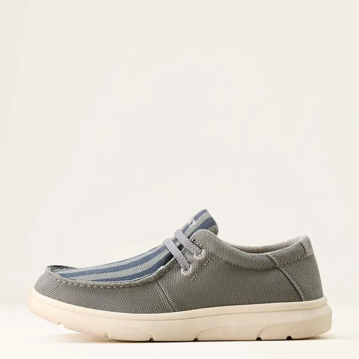 Kids Big Kids039 Footwear Ariat Hilo Coastal Greyamerican Flag