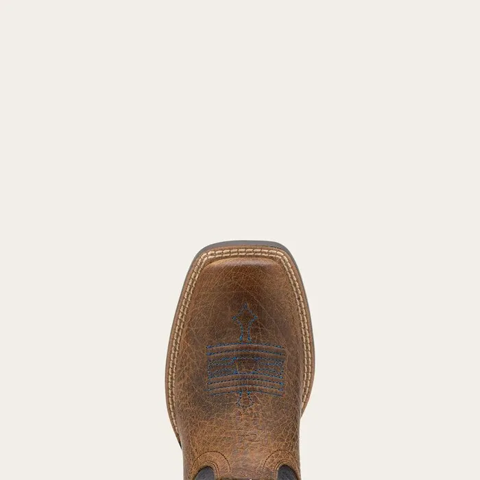 Kids Big Kids039 Footwear Ariat Tombstone Western Boot Earthblack Kids Big Kids039 Footwear Ariat Tombstone Western Boot Earthblack