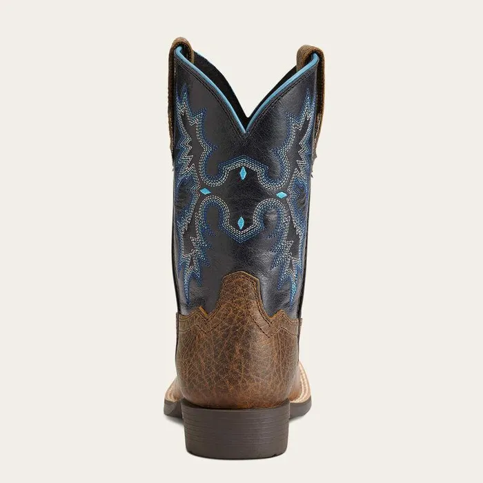 Kids Big Kids039 Footwear Ariat Tombstone Western Boot Earthblack Kids Big Kids039 Footwear Ariat Tombstone Western Boot Earthblack