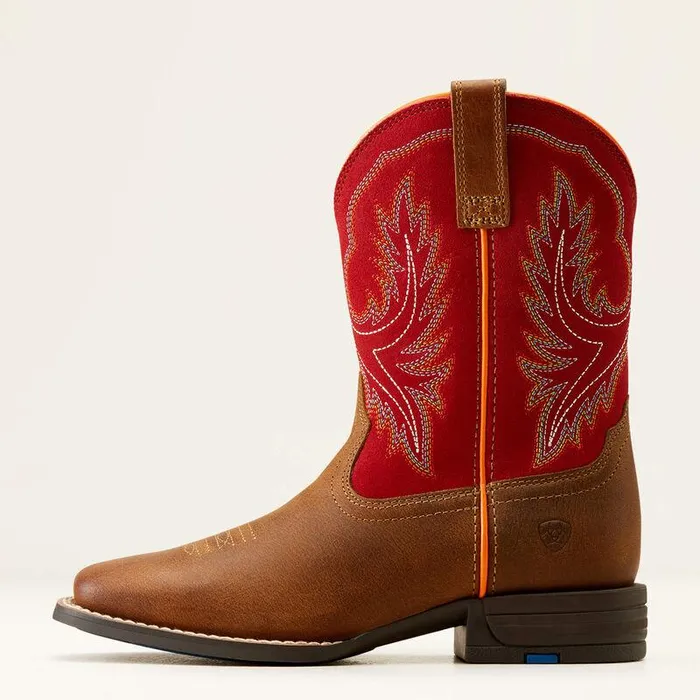 Kids Big Kids039 Footwear Ariat Wilder Western Boot Grand Canyonruby Red