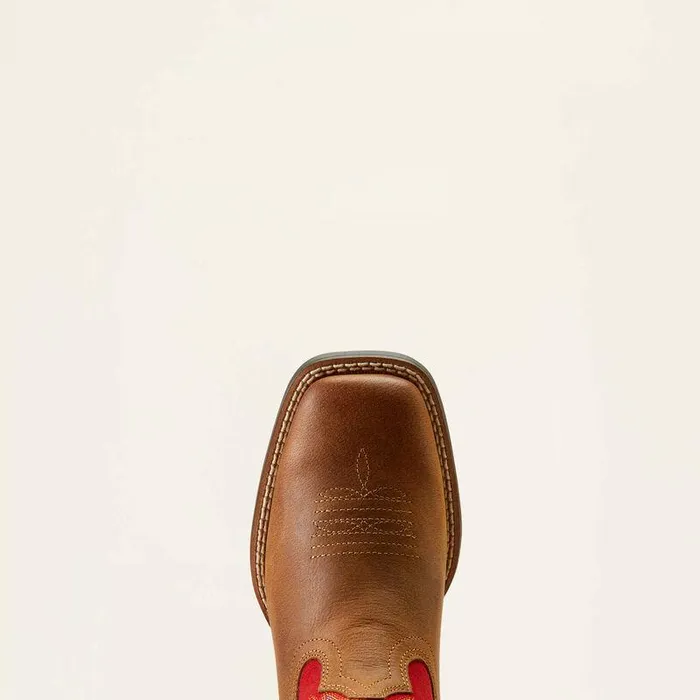 Kids Big Kids039 Footwear Ariat Wilder Western Boot Grand Canyonruby Red