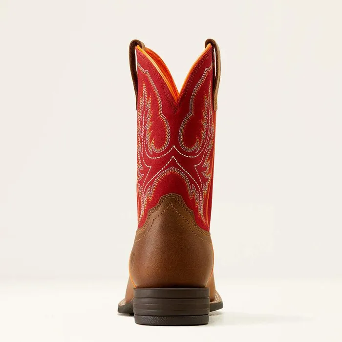 Kids Big Kids039 Footwear Ariat Wilder Western Boot Grand Canyonruby Red