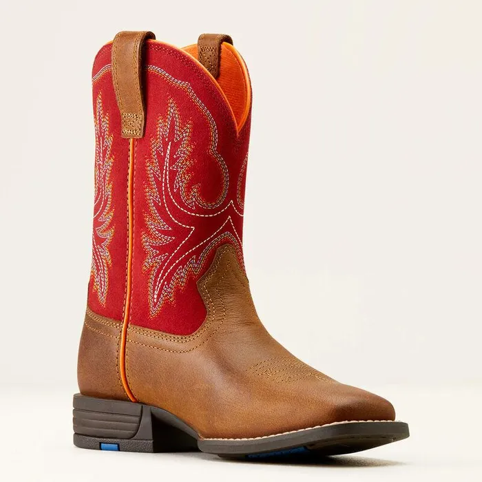 Kids Big Kids039 Footwear Ariat Wilder Western Boot Grand Canyonruby Red