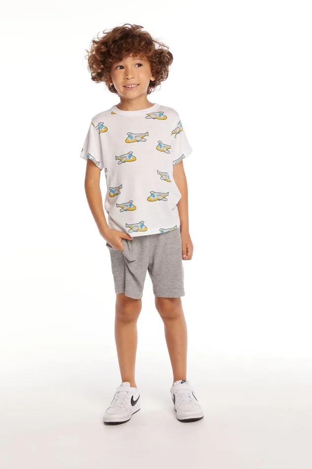 Kids Boys Chaser Brand Airplane Boys Tee