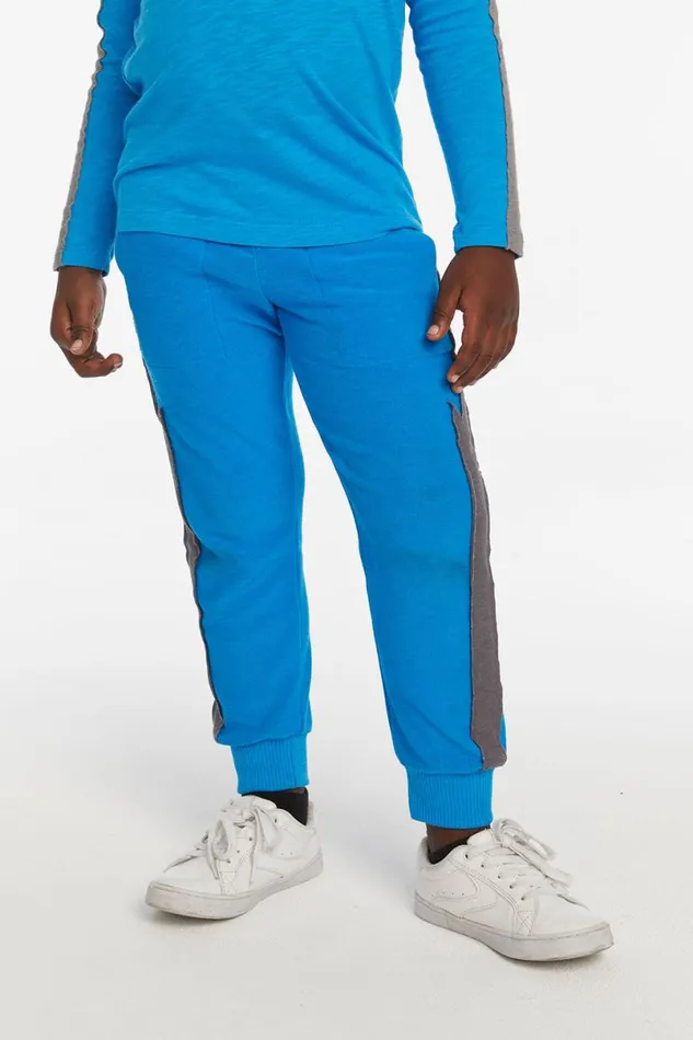 Kids Boys Chaser Brand Bolt Blue Danube Joggers