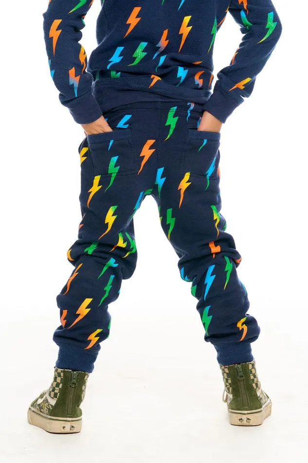 Kids Boys Chaser Brand Bolt Pants