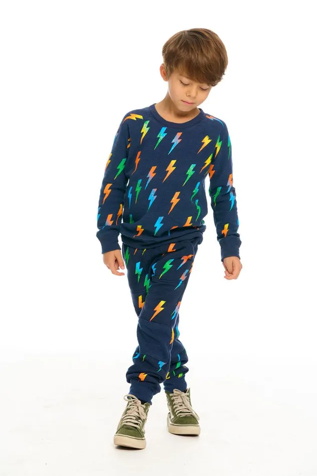 Kids Boys Chaser Brand Bolt Pullover