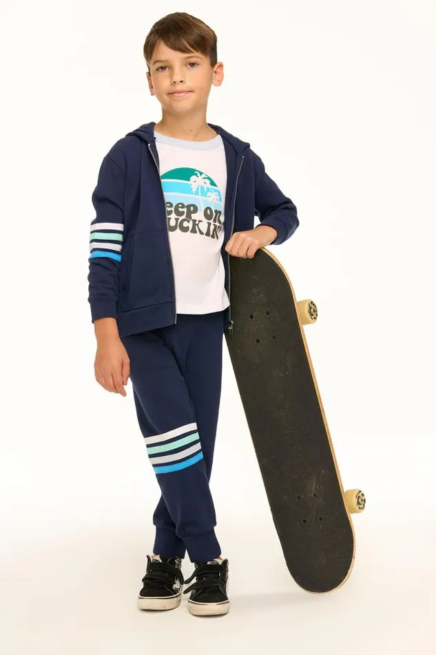 Kids Boys Chaser Brand Boy039s Coastin039 Stripe Joggers