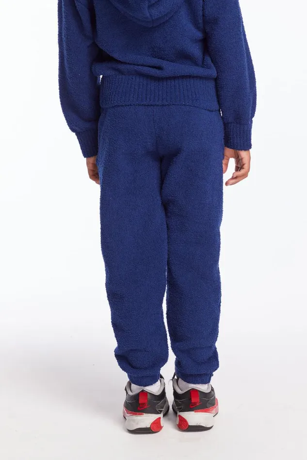 Kids Boys Chaser Brand Boys Avalon Fuzzy Fleece Lounge Pant With Pocket