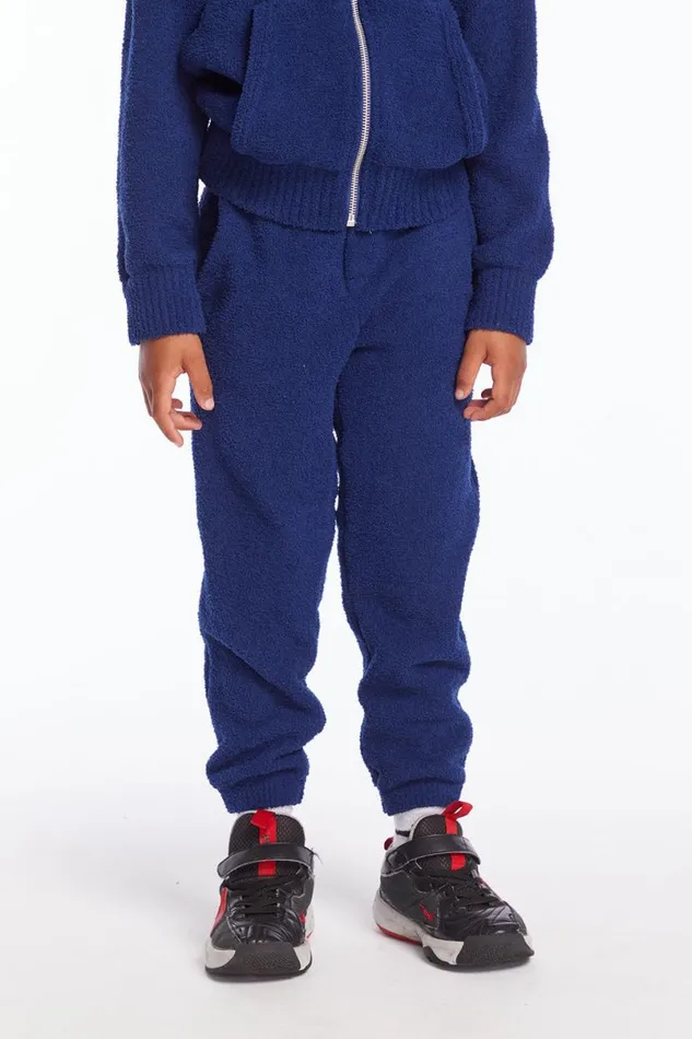 Kids Boys Chaser Brand Boys Avalon Fuzzy Fleece Lounge Pant With Pocket