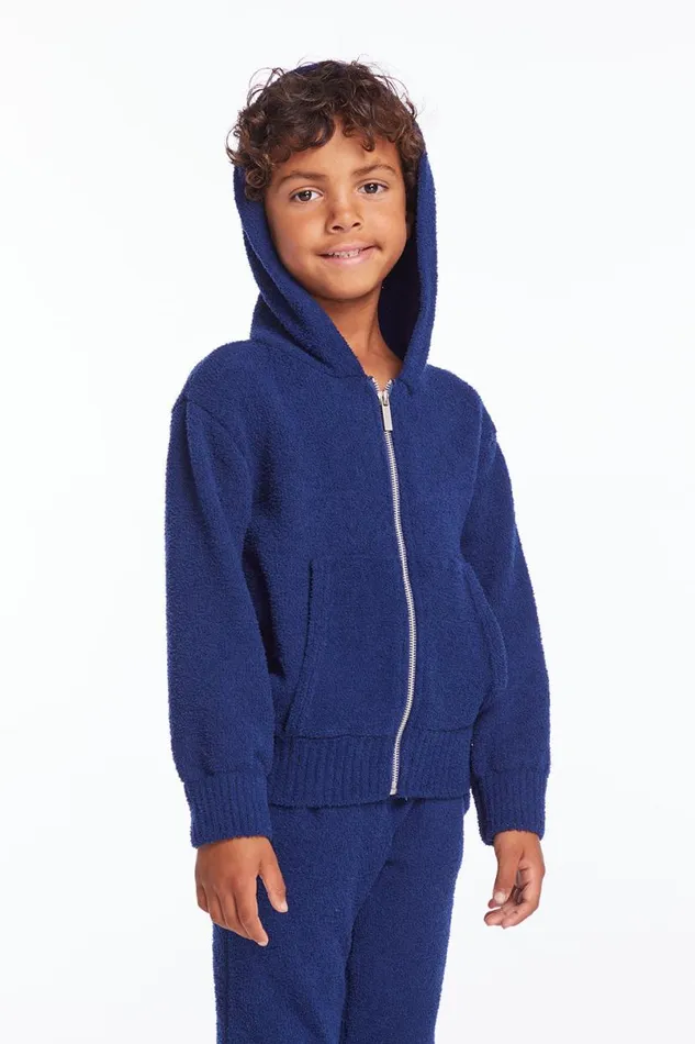 Kids Boys Chaser Brand Boys Avalon Paxton Zip Up Hoodie