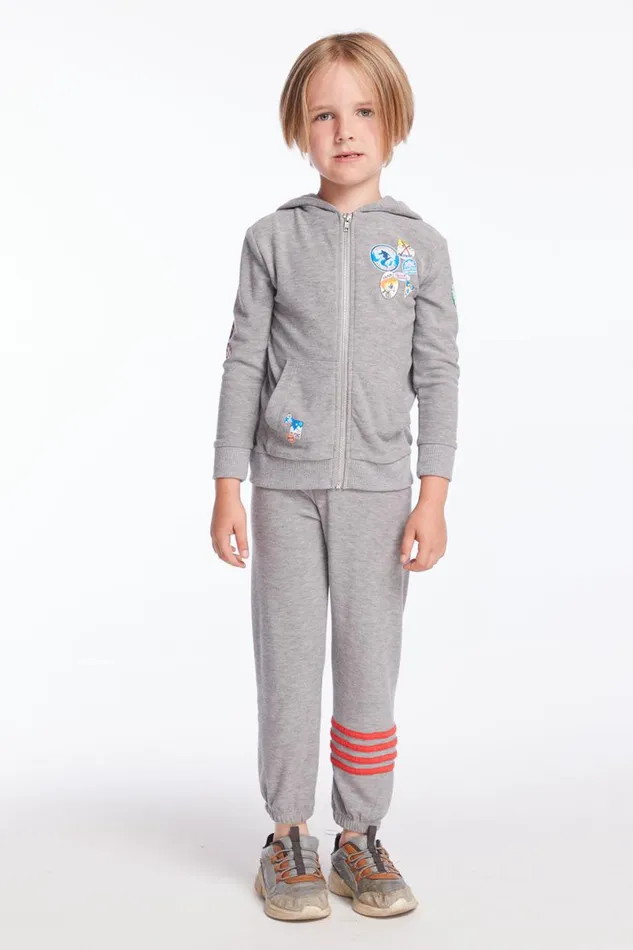 Kids Boys Chaser Brand Boys Crimson Strapping Joggers