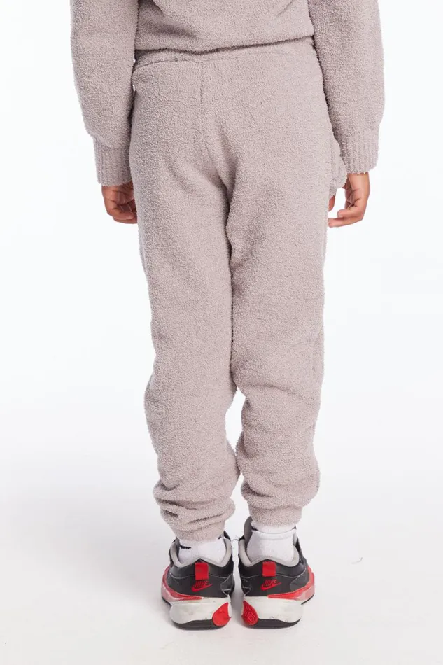 Kids Boys Chaser Brand Boys Heather Grey Lounge Pant With Pocket