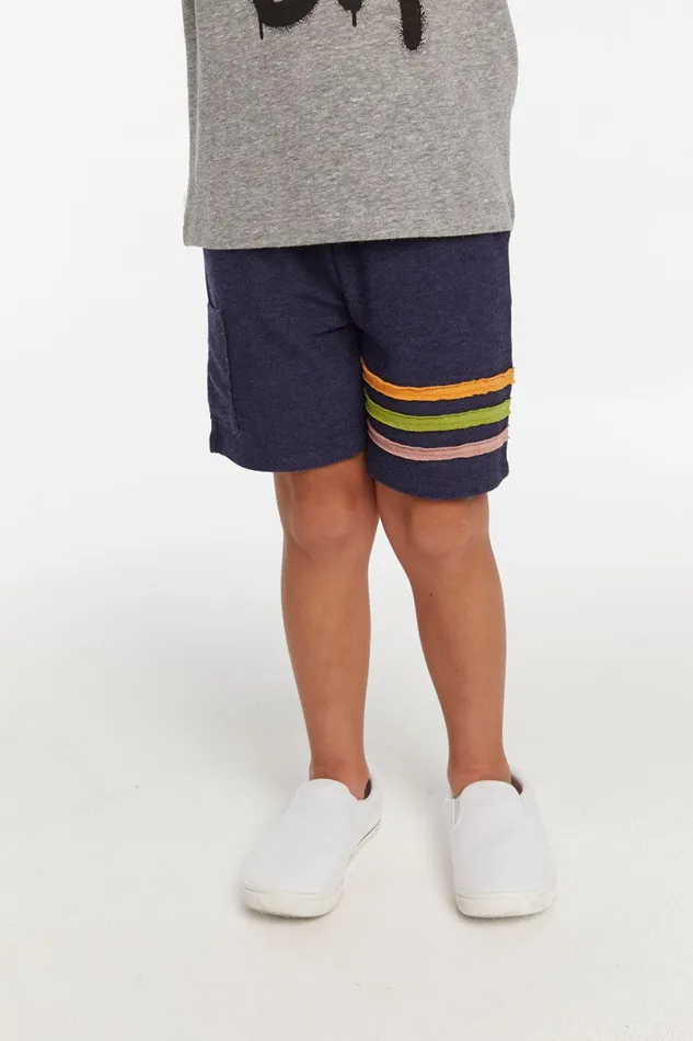 Kids Boys Chaser Brand Boys Sapphire Short With Strapping