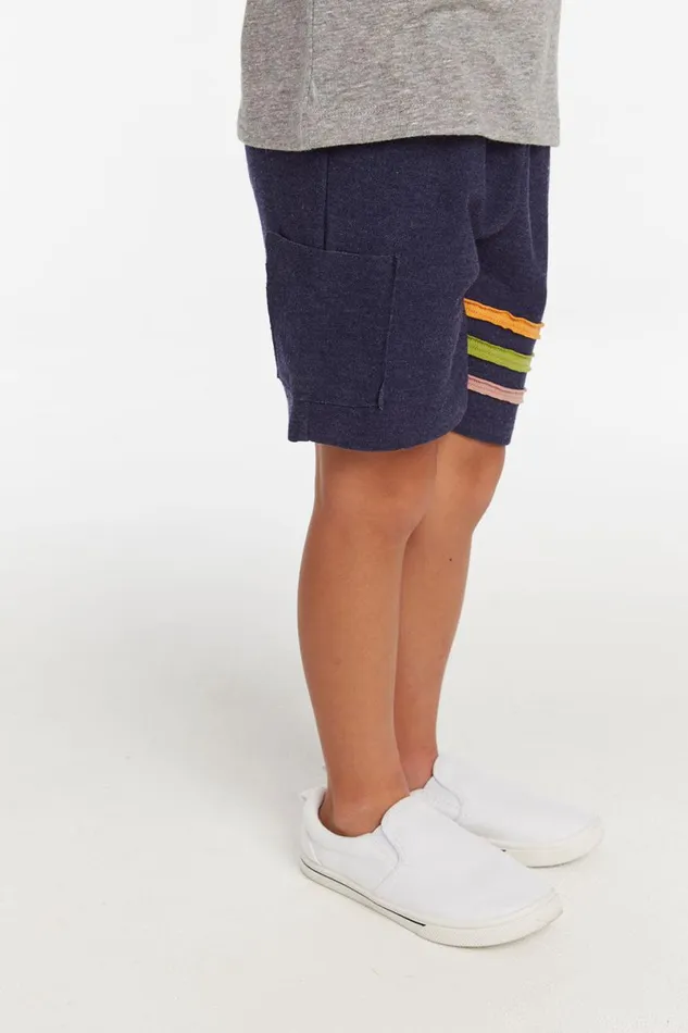 Kids Boys Chaser Brand Boys Sapphire Short With Strapping