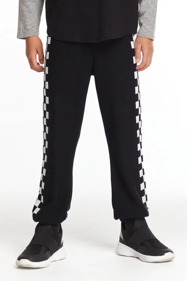 Kids Boys Chaser Brand Checkered Boys Pants