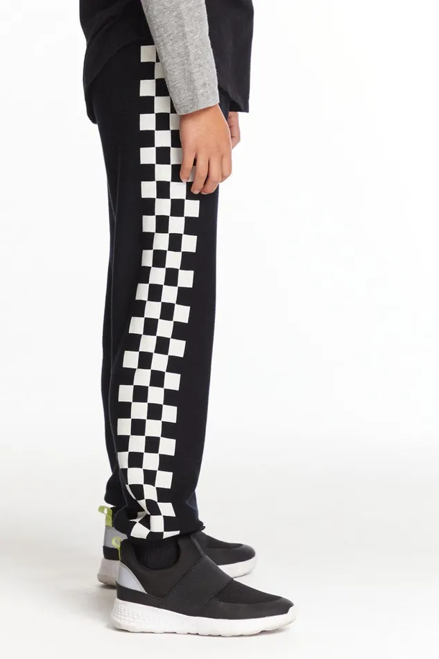 Kids Boys Chaser Brand Checkered Boys Pants