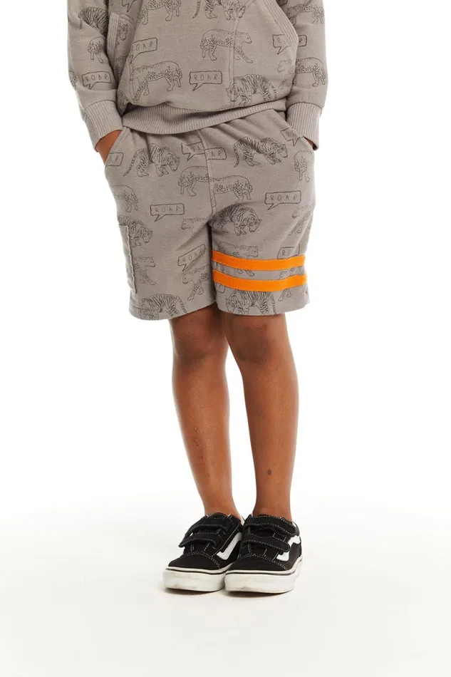 Kids Boys Chaser Brand Cheetah Print Cargo Shorts