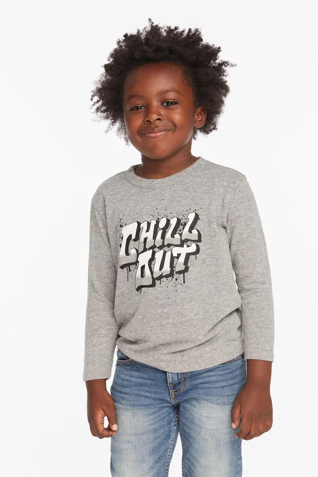 Kids Boys Chaser Brand Chill Out Boys Long Sleeve
