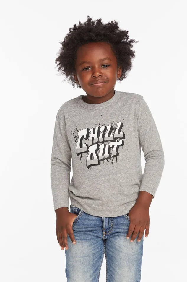 Kids Boys Chaser Brand Chill Out Boys Long Sleeve