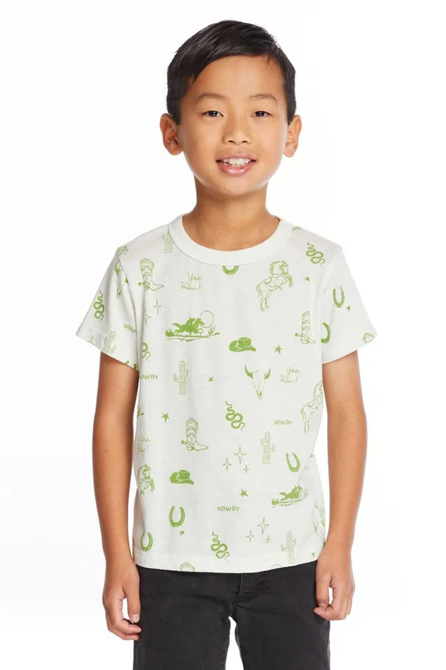 Kids Boys Chaser Brand Cowboy Life Boys Tee