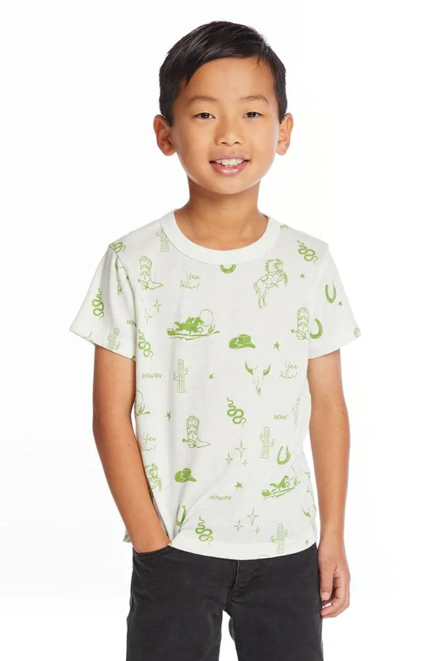 Kids Boys Chaser Brand Cowboy Life Boys Tee