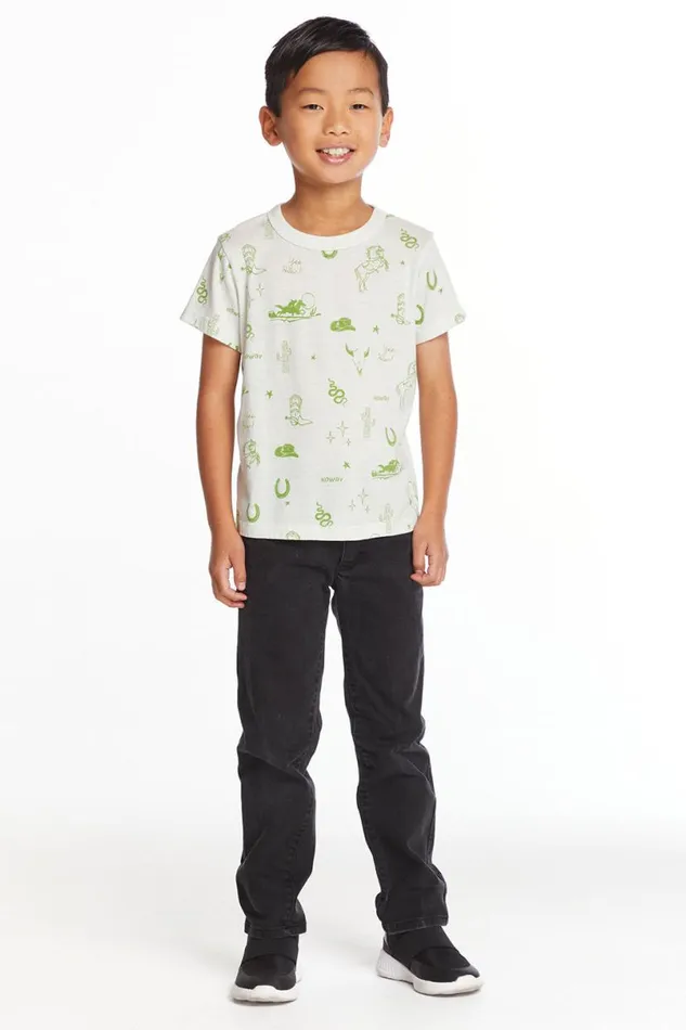 Kids Boys Chaser Brand Cowboy Life Boys Tee