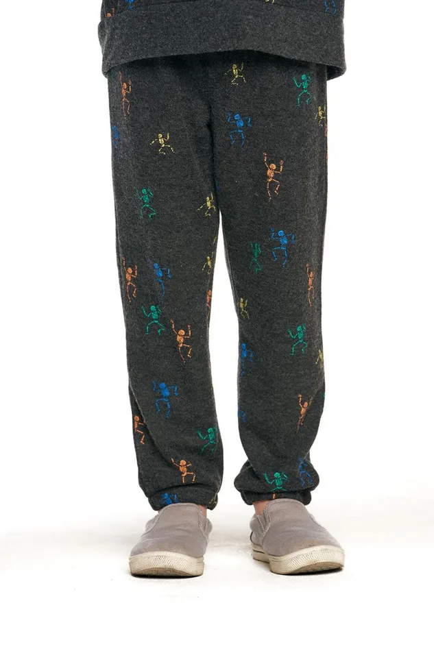 Kids Boys Chaser Brand Dancing Skeleton Pants