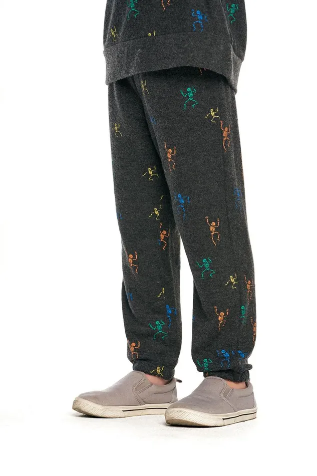 Kids Boys Chaser Brand Dancing Skeleton Pants