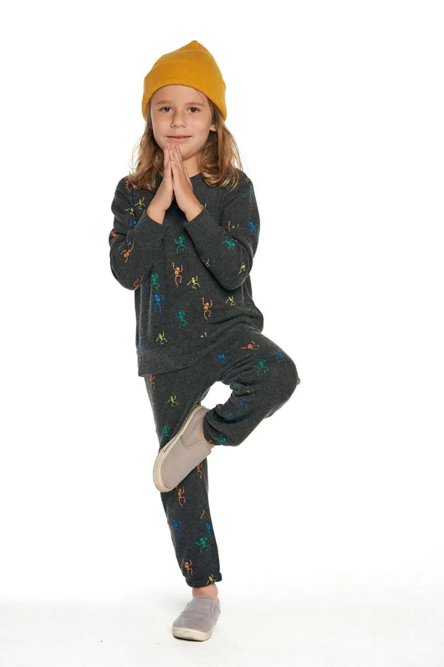 Kids Boys Chaser Brand Dancing Skeletons