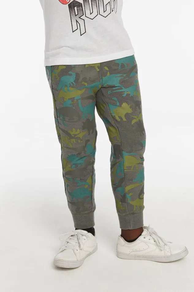 Kids Boys Chaser Brand Dino Camo Boys Pant