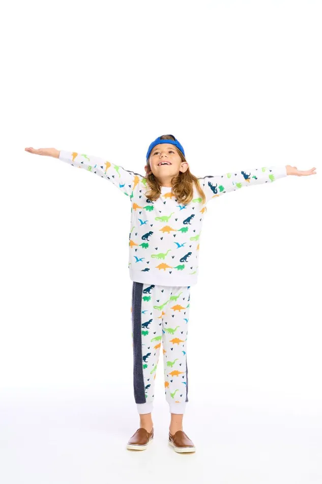 Kids Boys Chaser Brand Dino Jogger