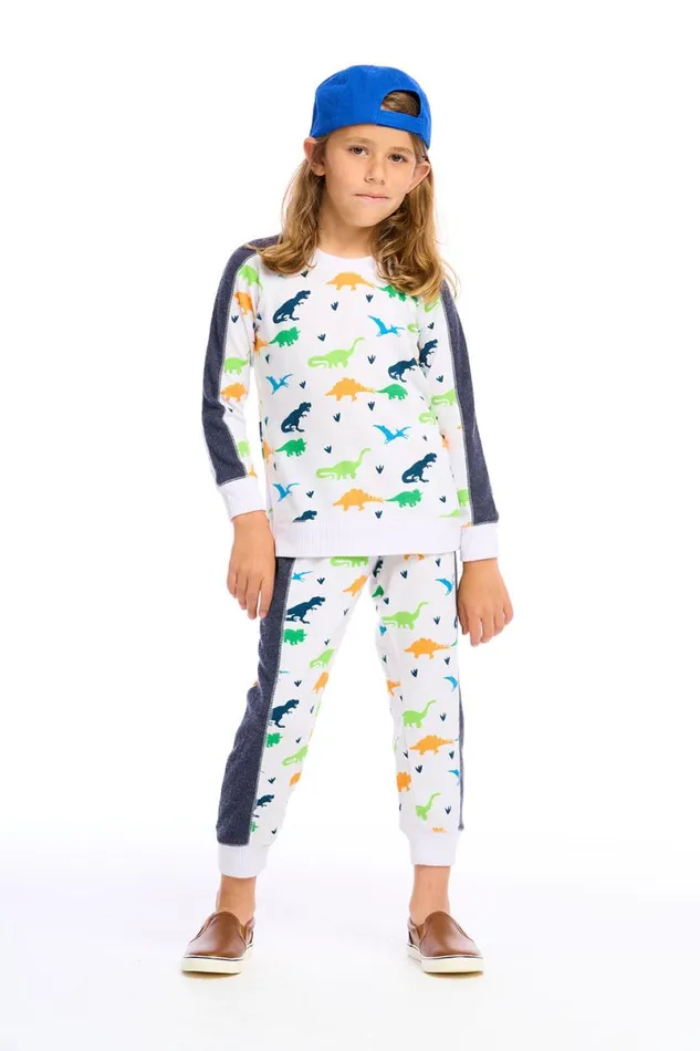 Kids Boys Chaser Brand Dino Jogger