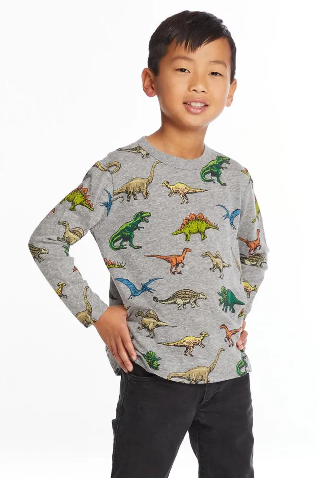 Kids Boys Chaser Brand Dinosaurs Boys Long Sleeve