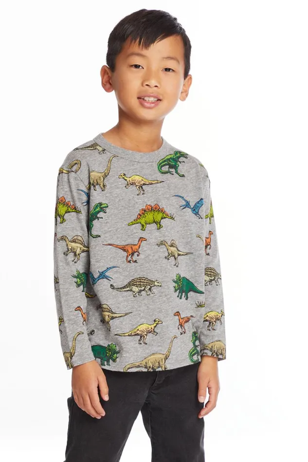 Kids Boys Chaser Brand Dinosaurs Boys Long Sleeve