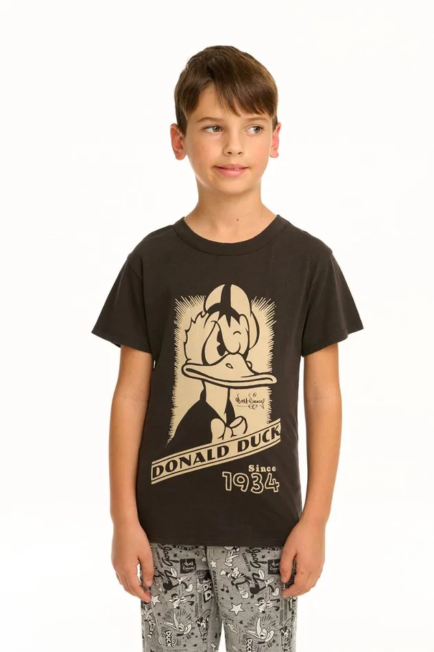 Kids Boys Chaser Brand Disney 100 8211 Donald Duck Tee