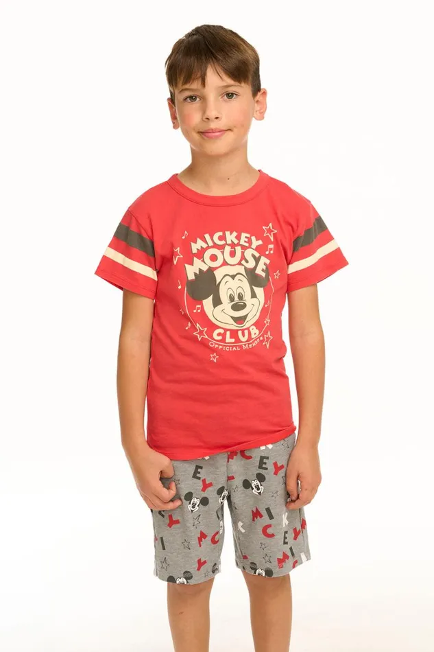 Kids Boys Chaser Brand Disney 100 8211 Mickey Stars Shorts