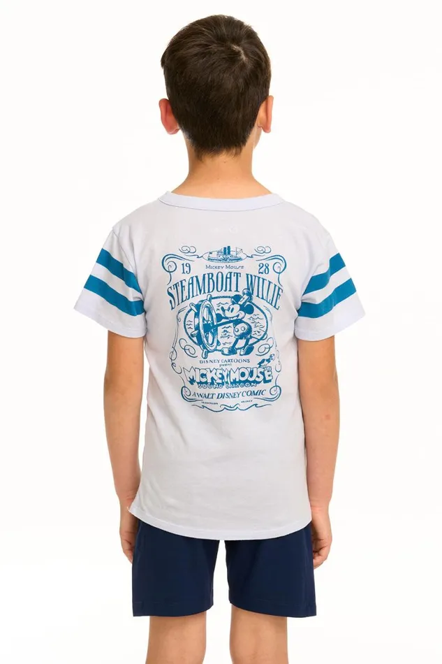 Kids Boys Chaser Brand Disney 100 8211 Steamboat Willie Tee