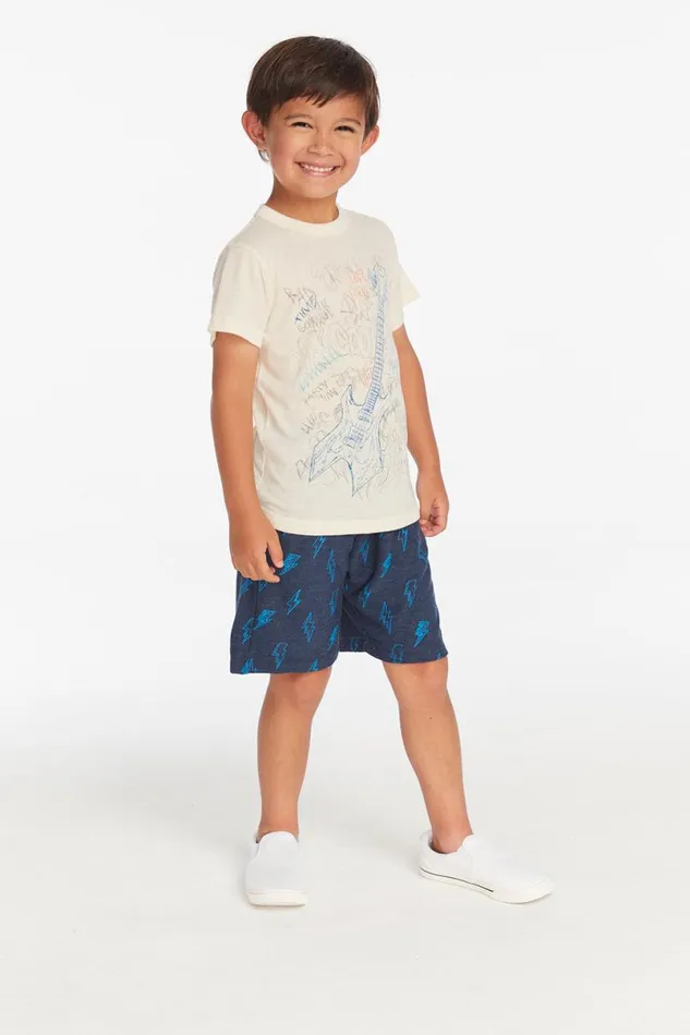 Kids Boys Chaser Brand Doodle Rock039n039Roll Boys Tee