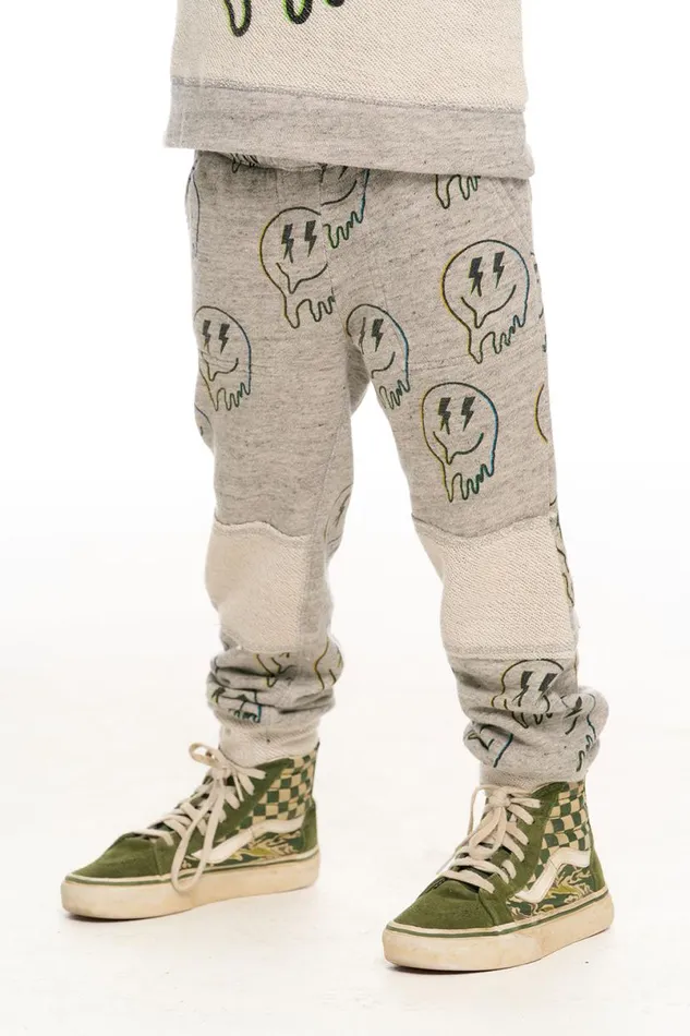 Kids Boys Chaser Brand Drippy Smile Pants
