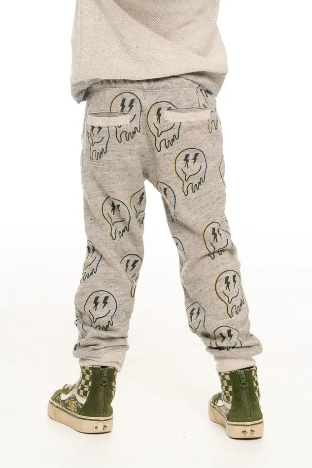 Kids Boys Chaser Brand Drippy Smile Pants